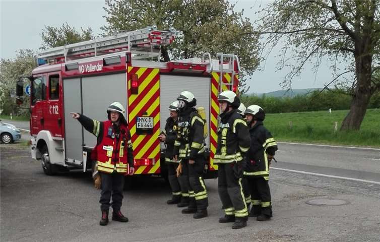 Die Feuerwehrleute wollen ihr Können zeigen.Foto: privat