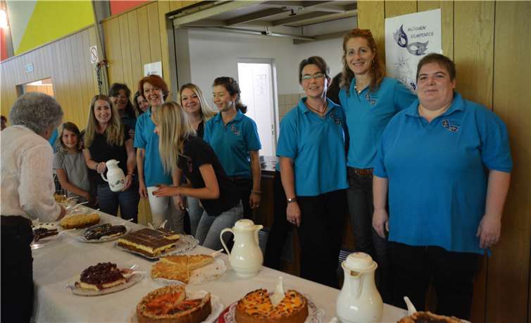 Die Fidelen Möhnen hatten großen Anteil am Gelingen des Seniorentags.Fotos: BE