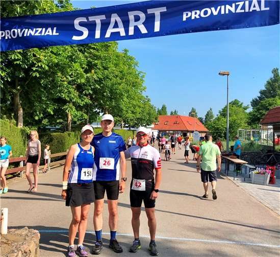Die Finisher nach dem Fehmarn Marathon. privat