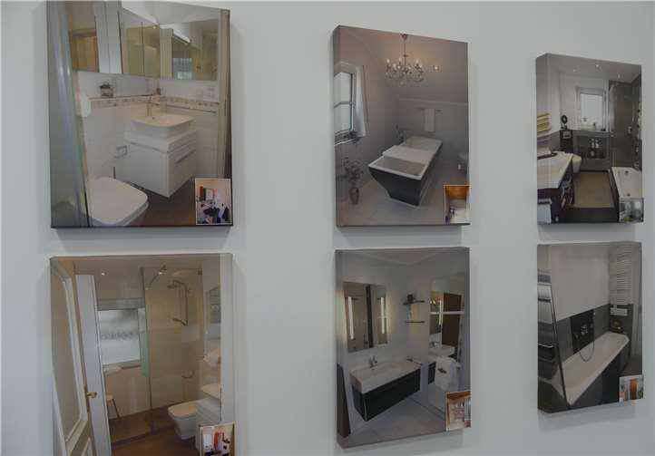 Die Firma bietet eine große Auswahl an Bädern.