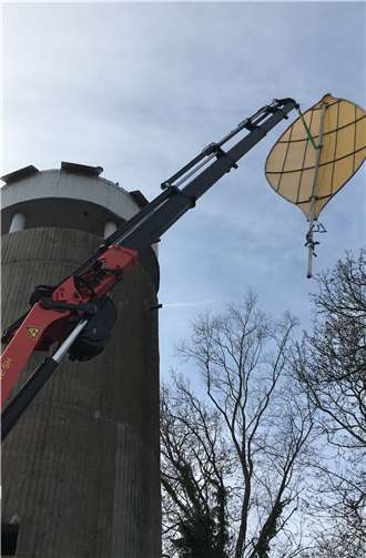 Die Flamme wurde unter Einhaltung strenger Hygieneauflagen installiert.Foto: privat