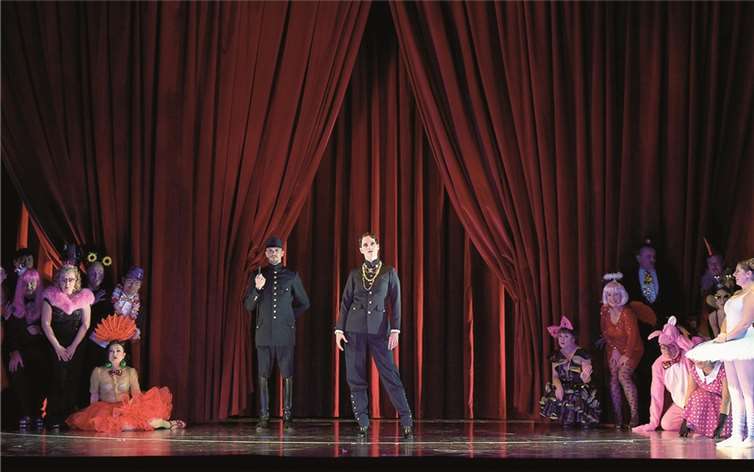 „Die Fledermaus“ im Theater Koblenz. Privat