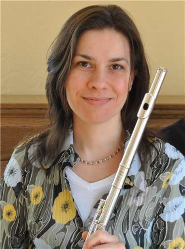 Die Flötistin Viktória Nyulász wird zu hören sein.  privat