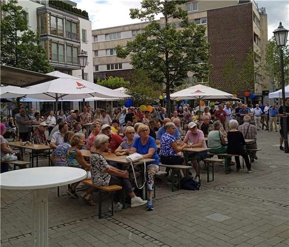 Flutgedenken in Bad Neuenahr Die Flutkatastrophe jährt sich zum zweiten Mal. Foto: GS