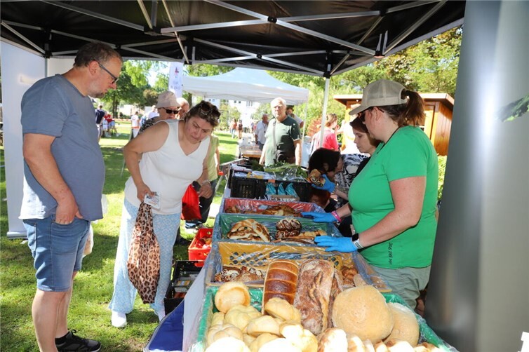 Die Food-Sharing Aktion kam sehr gut an.