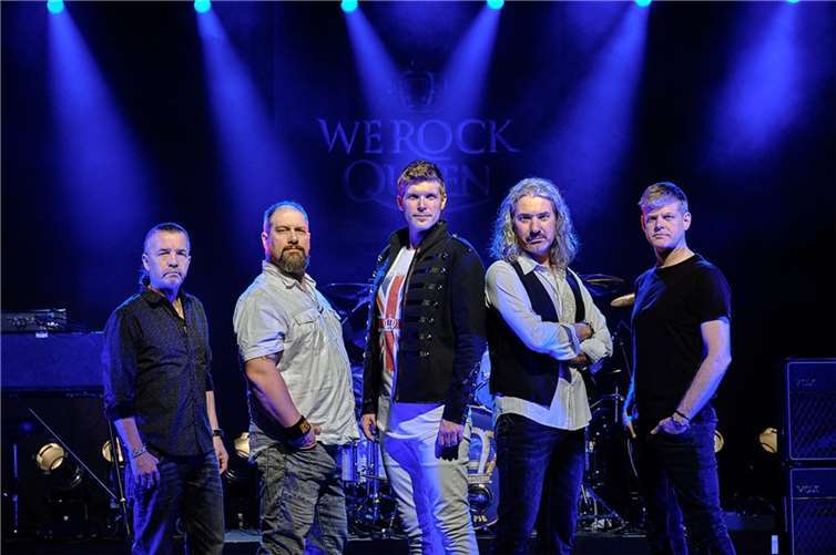 Die Formation WE ROCK QUEEN spialt die bekanntesten Songs von QUEEN.  Fotoquelle: MIRO LIVE UG
