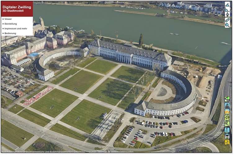 Die Fotorealistische 3D-Ansicht. Foto: geoportal.koblenz.de