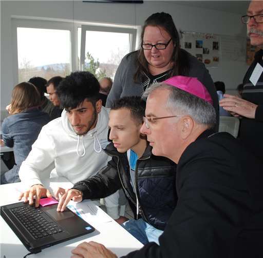 Die Frage der Relevanz von digitalen Medien für junge zugewanderte Menschen stand im Mittelpunkt des Tages.