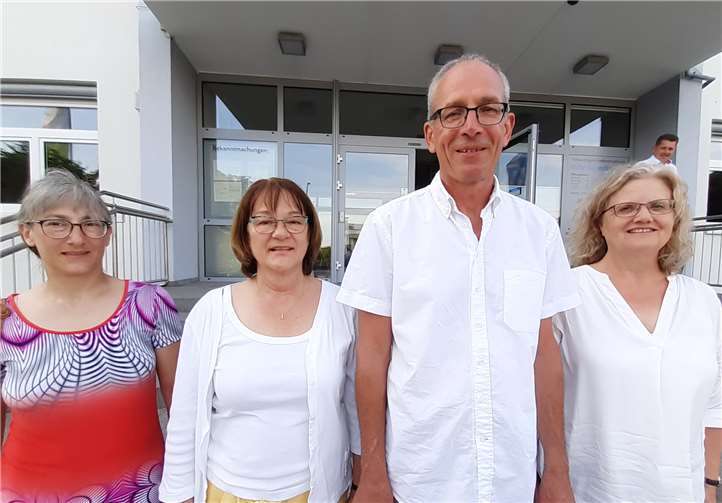 Die Fraktion im Stadtrat Höhr-Grenzhausen: Bettina Michels, Anna Schmidt-Peters, Jürgen Schwickerath, Dagmar Behncke-Heuser (v. li.)