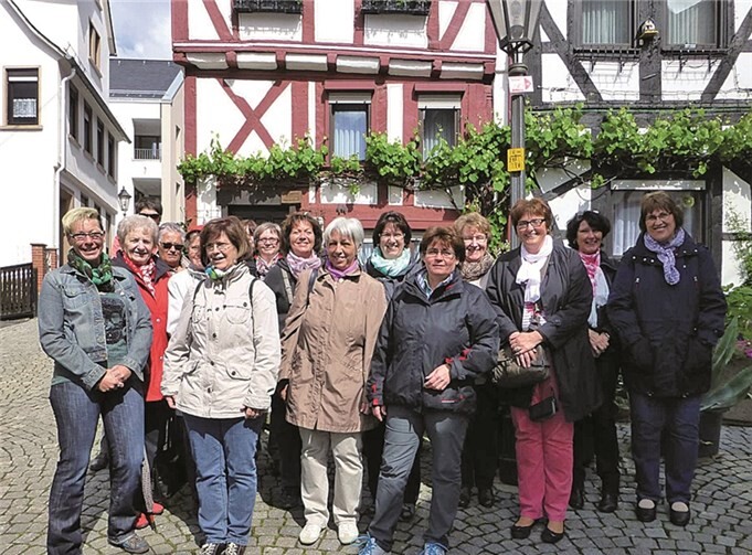 Die Frankener Frauengemeinschaft besuchte auf ihrem diesjährigen Jahresausflug Montabaur.privat