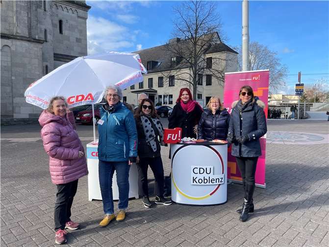 Die Frauen Union Koblenz.  Foto: Nikolaus Poppitz