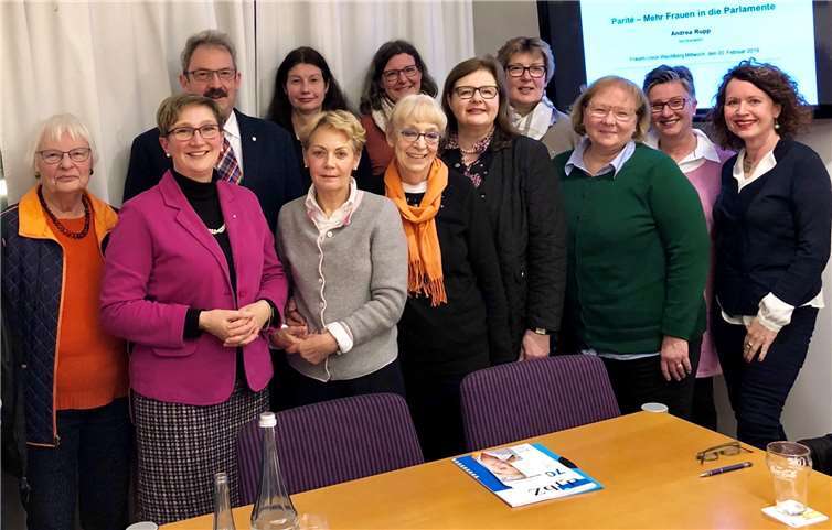 Die Frauen Union Wachtberg hatte zu einem Vortrag zum Thema Frauenwahlrecht eingeladen.Foto: U. Hein
