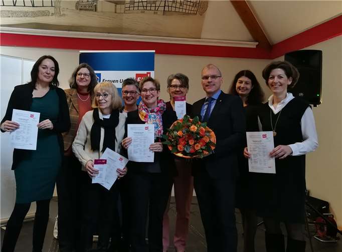 Die Frauen-Union Wachtberg stellte auf dem Neujahrsempfang ihr Jahresprogramm vor.Foto: C. Stock