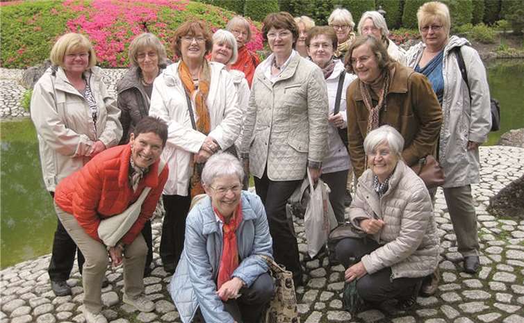 Die Frauen aus Meckenheim genossen die Ruhe im Japanischen Garten Bonn und werden auf jeden Fall zurückkehren.Privat