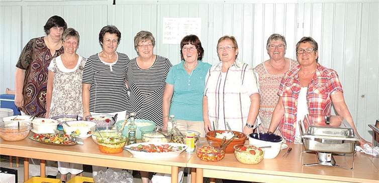 Die Frauen der Frauengemeinschaft Hönningen-Liers.UM