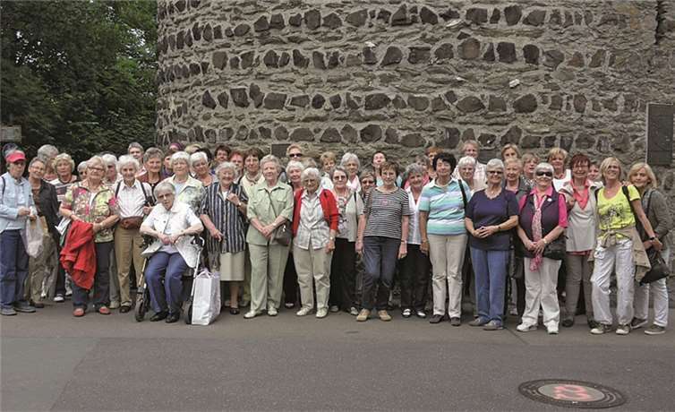 Die Frauen der kfd Rheinbach erlebten einen tollen Tag beim Jahresausflug nach Limburg. Privat