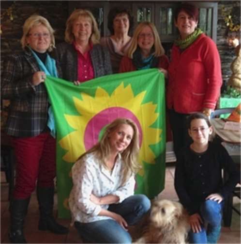 Die Frauen des GRÜNEN-Kreisverbandes Mayen-Koblenz trafen sich am Weltfrauentag zu einem Themen-Frühstück im Mertlocher Boulodrome.Privat