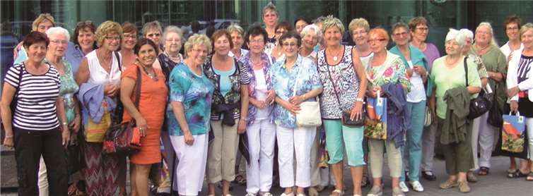 Die Frauen erfuhren in Mendig viel Wissenswertes über längst vergangene Zeiten. privat