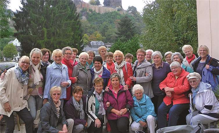 Die Frauen erlebten einen schönen Tag in Saarburg. privat