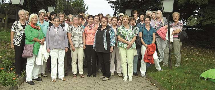 Die Frauen genossen den Jahresausflug nach Worms.privat