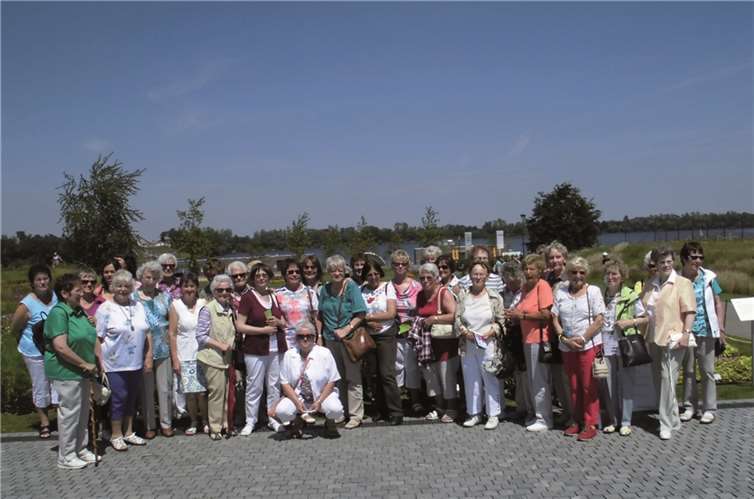 Die Frauengemeinschaft Bad Bodendorf fuhr zur Landesgartenschau nach Zülpich.privat
