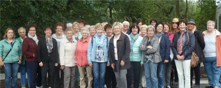 Die Frauengemeinschaft bei ihrer Tour nach Limburg.Privat