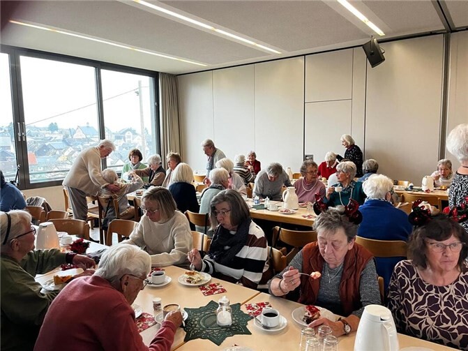 Die Frauengemeinschaft hatte zu einem vorweihnachtlichen Beisammensein eingeladen. Foto: privat