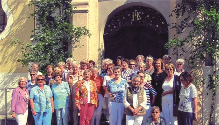 Die Frauengruppe verbrachte sehr interessante und auch gesellige Tage im Süden Deutschlands.privat