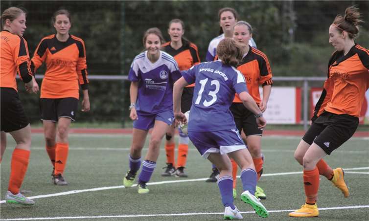 Die Frauenmannschaft der SpVgg Cochem kämpften leider erfolglos. Privat