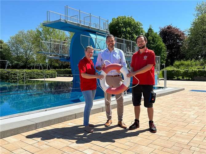 Die Freibadsaison in Andernach beginnt. Foto: Stadtverwaltung Andernach