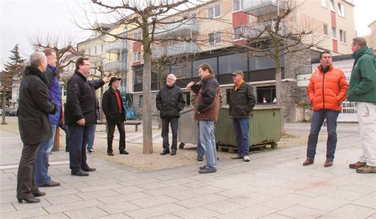 Die Freie Bürgerliste (FBL) in Remagen beim Lokaltermin. privat