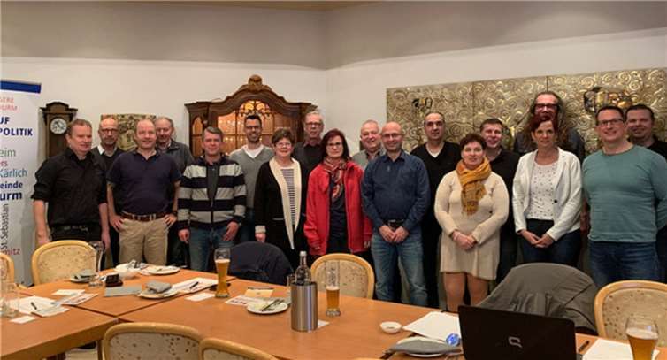 Die Freie Wählergruppe Kaltenengers e. V. bei der Mitgliederversammlung im Hotel Larus.Foto: privat