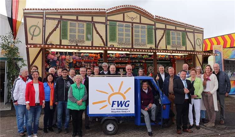 Die Freien Wähler auf der Löhndorfer St. Georg Kirmes. Foto: Privat
