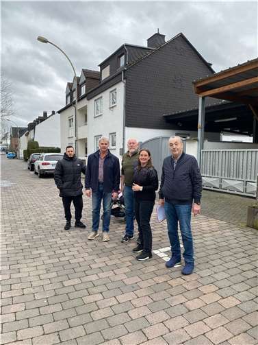 Die Freien Wähler vor Ort. Foto: FW OV links von Mosel und Rhein