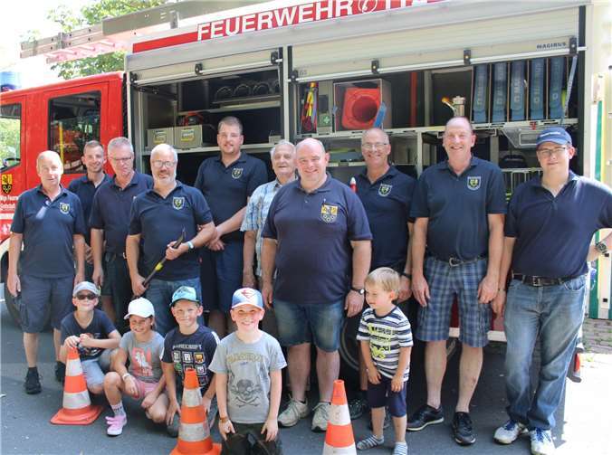 Die Freiwillige Feuerwehr Lantershofen feierte ihren traditionellen „Tag der offenen Tür“. Fotos: DU