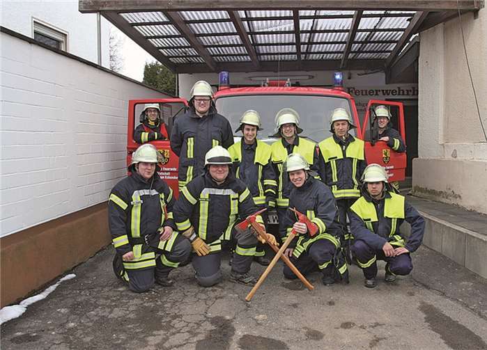 Die Freiwillige Feuerwehr - Löschgruppe Eckendorf. privat