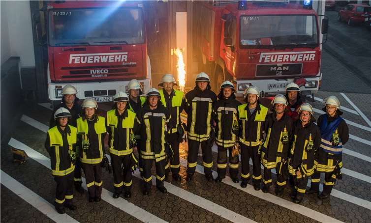 Die Freiwillige Feuerwehr ist derzeit auch auf Suche nach neuen Mitgliedern für die Löschgruppe. privat