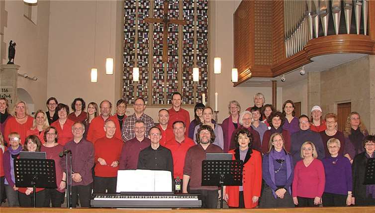 Die Freude am Gesang steht für den Chor im Vordergrund.  privat