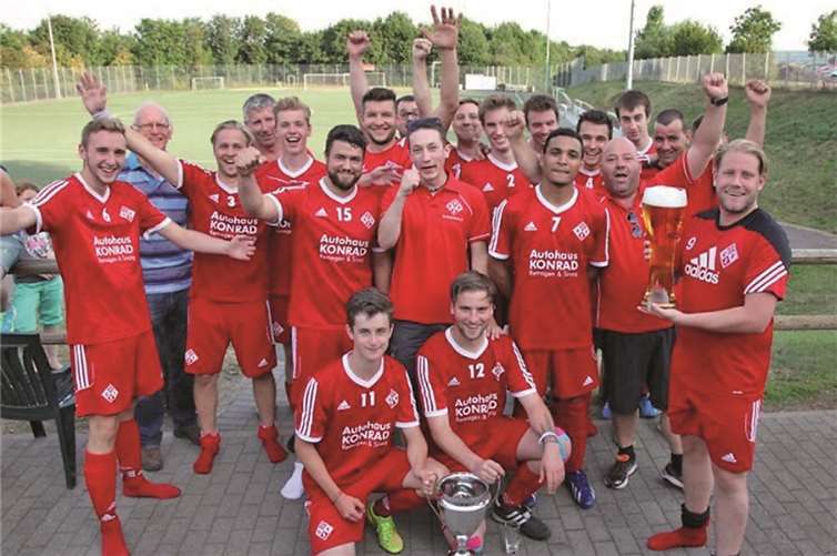 Die Freude beim gesamten Team des GSV II war riesig. privat