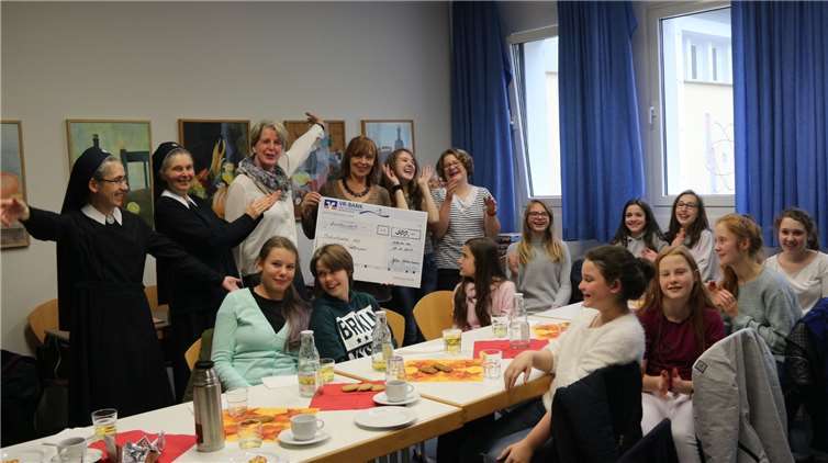 Die Freude ist den fröhlichen Gesichtern anzusehen.