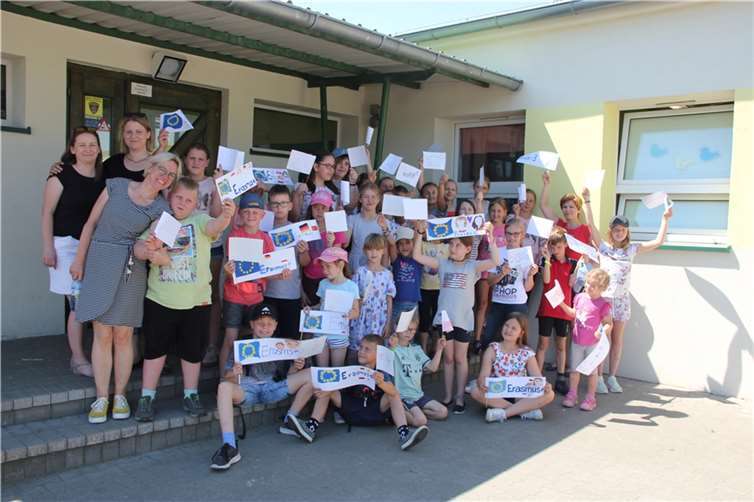 Die Freude über die Auszeichnung war groß.Foto: privat