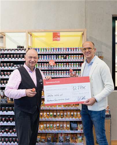 Die Freude über die Spende war groß. Foto: Hartkorn Gewürzmühle GmbH