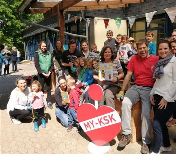 Die Freude über die Spende war groß. Foto: Kita Kunterbunt