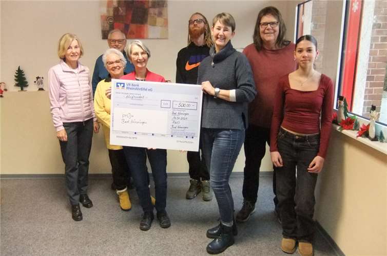 Die Freude über die Spende war groß.  Foto: privat