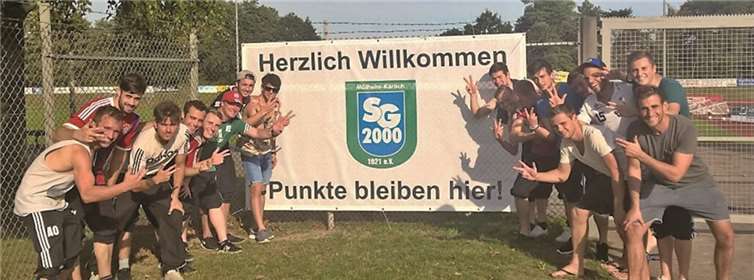 Die Freude über die drei erzielten Punkte war beim Team groß. privat