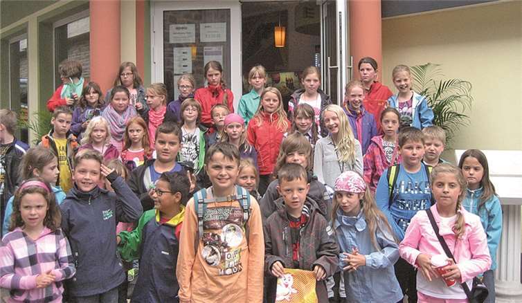 Die Freude war den Schülern und Schülerinnen anzusehen. privat