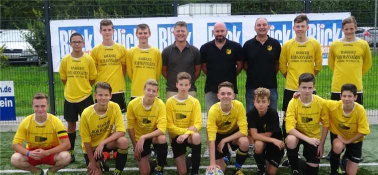 Die Freunde aus Belgien waren ein sehr beliebtes Team bei dieser Dorfmeisterschaft.
