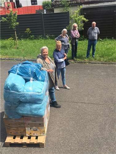 Die Freu(n)de für Belarus e.V. – Kinderhilfe Tschernobyl, Heimbach-Weis brachten erneut Hilfsgüter für die Ukraine auf den Weg. Foto: privat