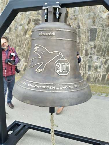 Die Friedensglocke. Foto: privat