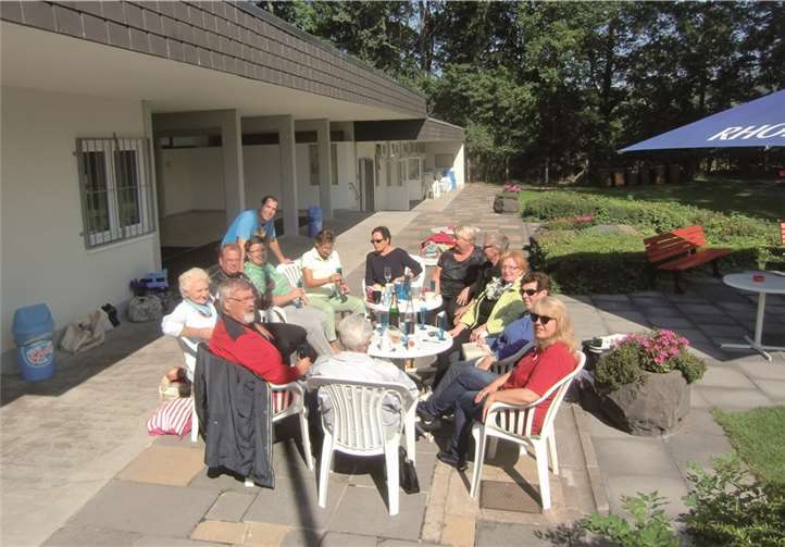 Die Frühschwimmer trafen sich zum Saisonabschlussprivat